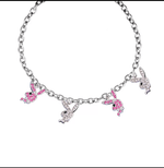 PB Bunny Stainless Steel Choker Necklace